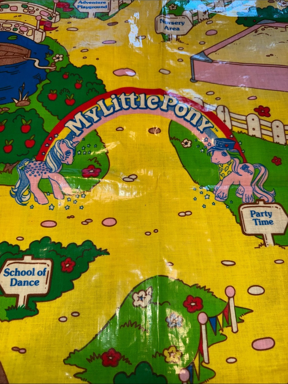 Vintage My Little Pony Play Mat